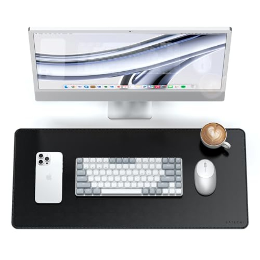 Leather Desk Pad - Vegan Leather Desk Mat Large Mouse
