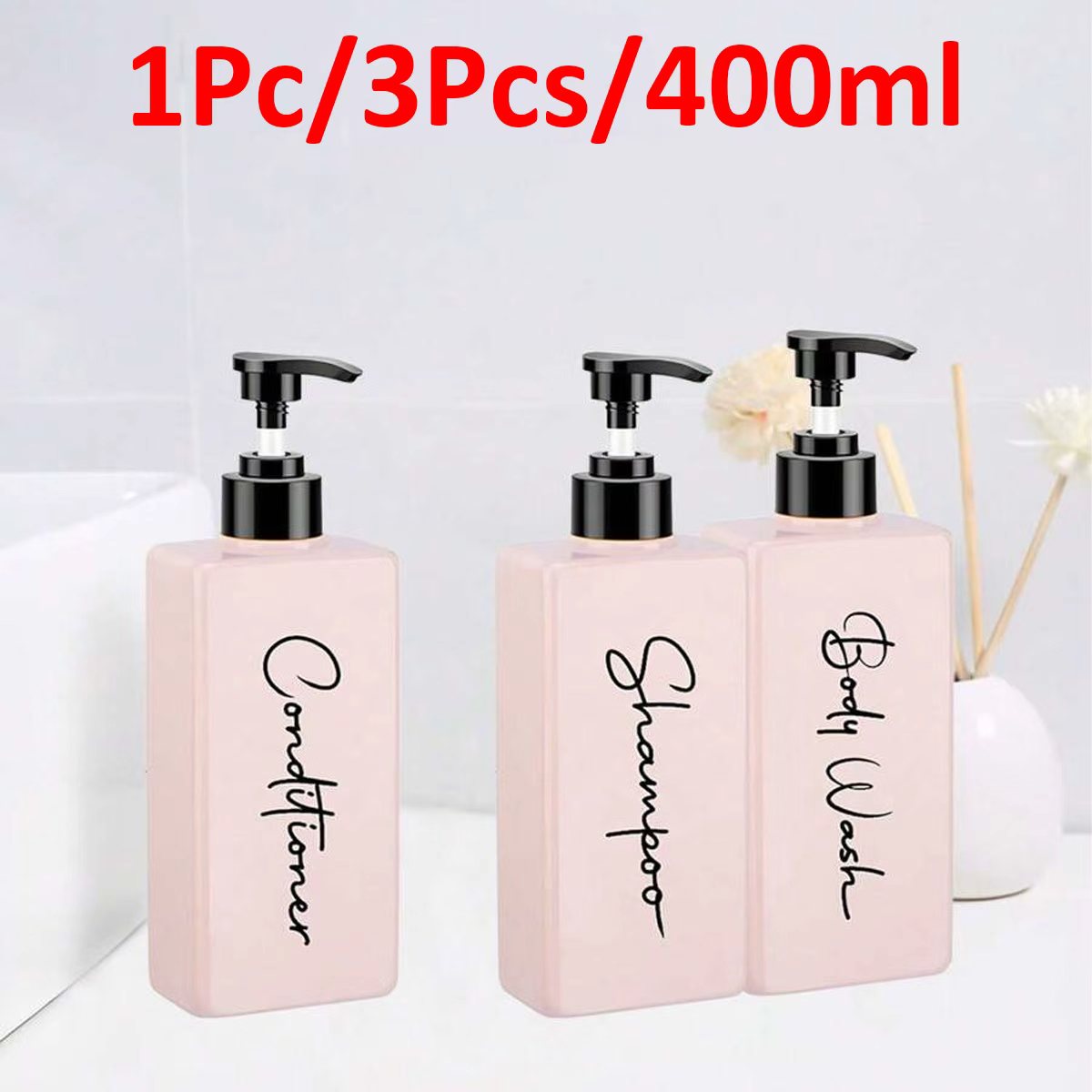3-Pack 400ml Soap Dispenser wi - Gel Refill Pack บทวิจารณ์และราคา
