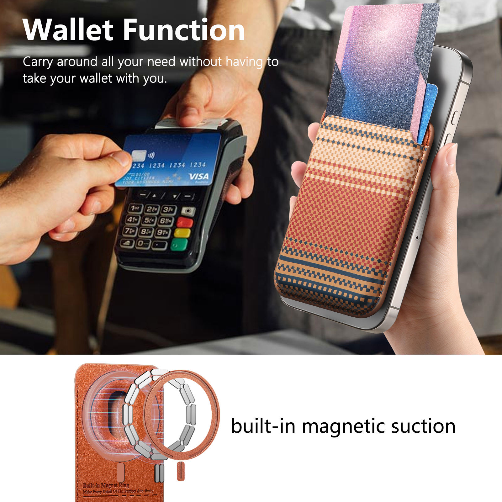 Carbon Fiber Texture for Magsa - Index Card Holder บทวิจารณ์และราคา