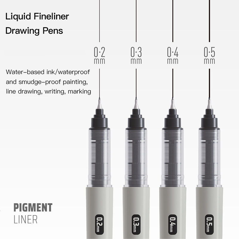 LANGUO 0.2/0.3/0.4/0.5 mm Micr - Correction Pen Fine บทวิจารณ์และราคา