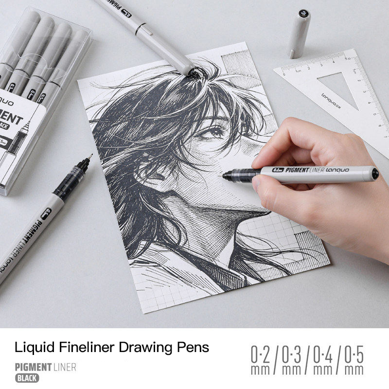 LANGUO 0.2/0.3/0.4/0.5 mm Micr - Correction Pen Fine บทวิจารณ์และราคา