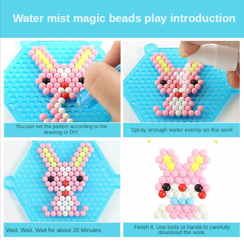 Magical Water Sticky Beads Toy - Paper Weight Crystal บทวิจารณ์และราคา