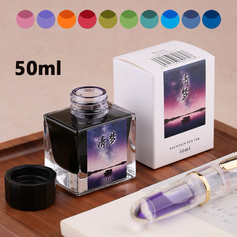 MAJOHN 50ml Fountain Pen Ink V - Fountain Pen Bottled Ink บทวิจารณ์และราคา