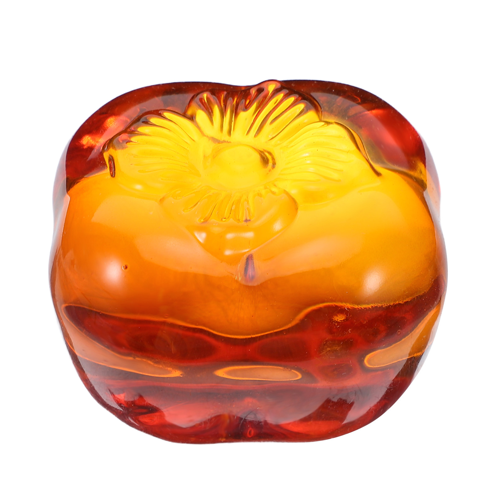 Realistic Glass Persimmon Pape - Book Weight Glass บทวิจารณ์และราคา