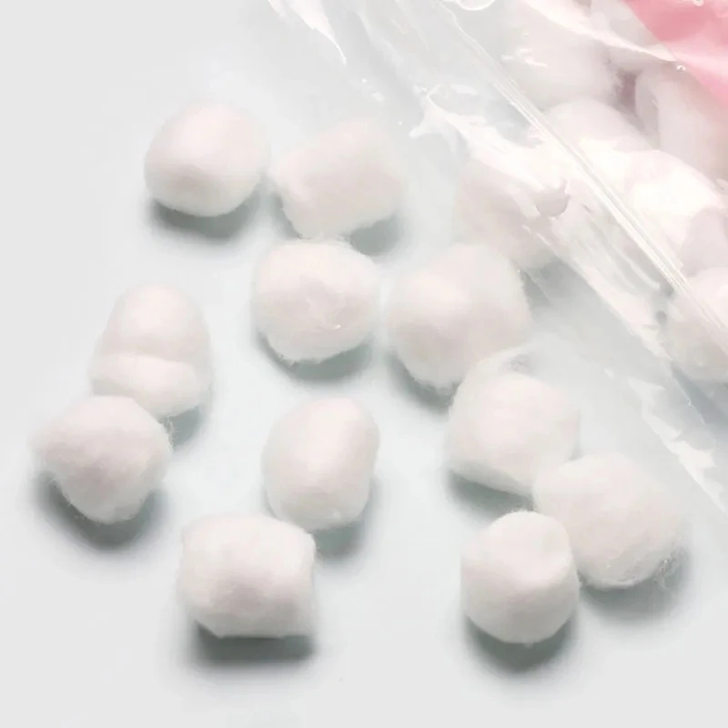 100PCS Nail Art Cotton Balls N - Gel Refill Pack บทวิจารณ์และราคา