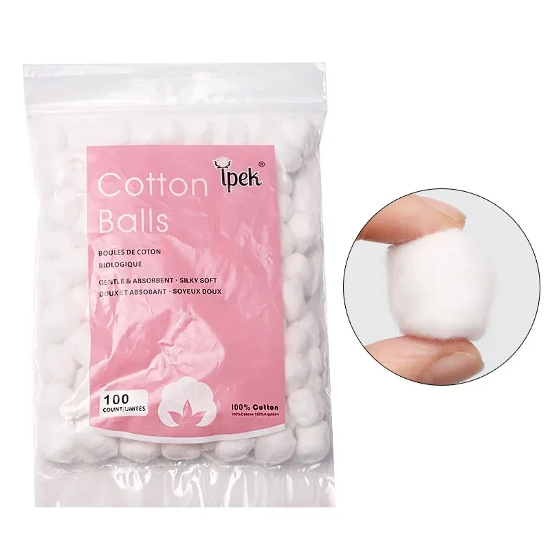 100PCS Nail Art Cotton Balls N - Gel Refill Pack บทวิจารณ์และราคา