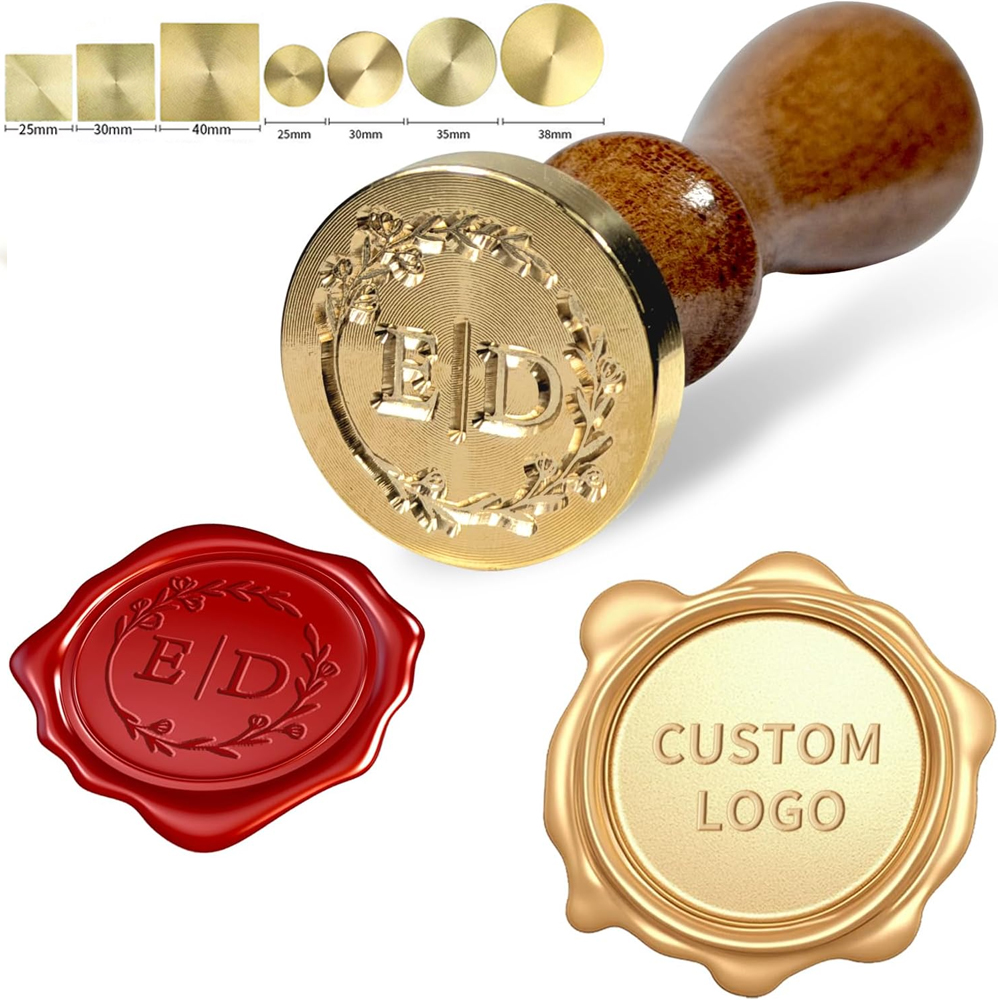 Custom Wax Seal Stamp, Persona - Wax Seal Stamp Set บทวิจารณ์และราคา