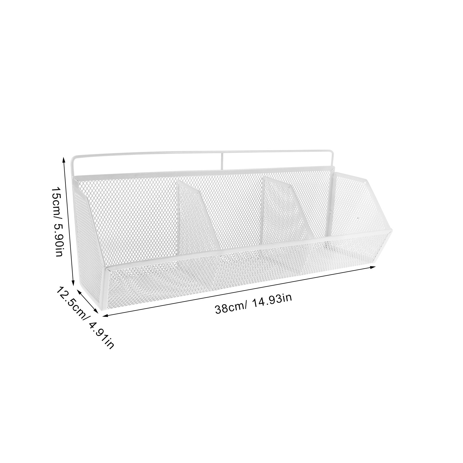Wire Mesh File Organizer 3 Com - Magazine Holder Rack บทวิจารณ์และราคา