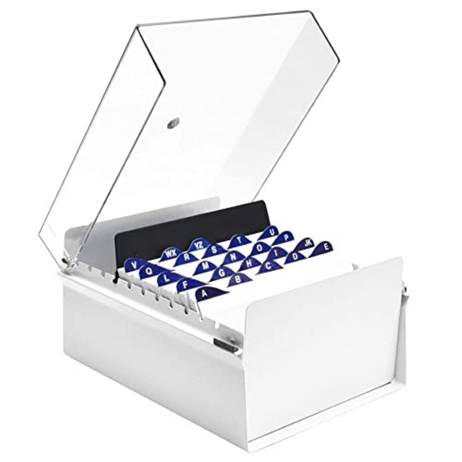 5 X 8 Card File Holder Organiz - Index Card Holder บทวิจารณ์และราคา