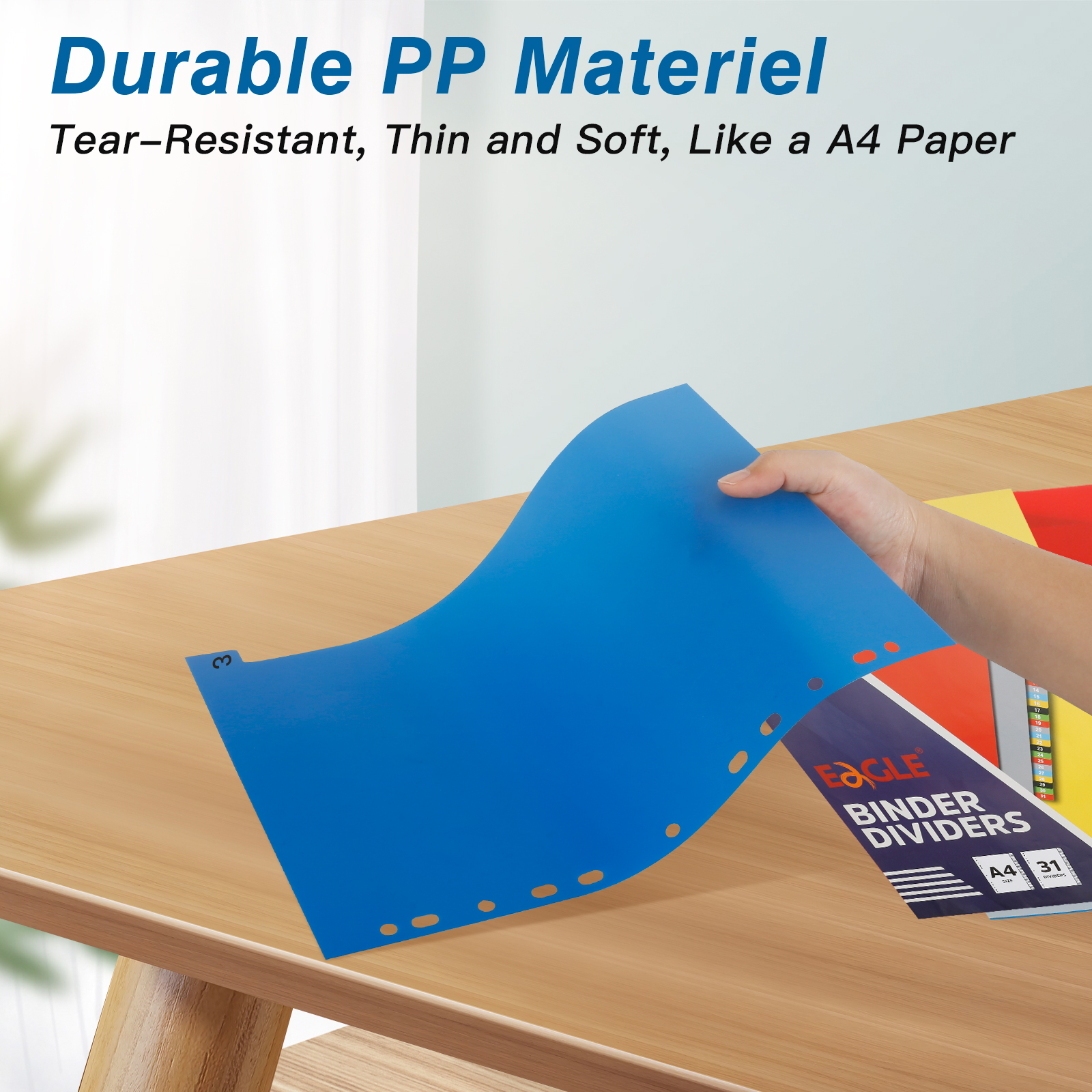 EAGLE A4 Binder Index Divider  - Tab Divider A4 บทวิจารณ์และราคา