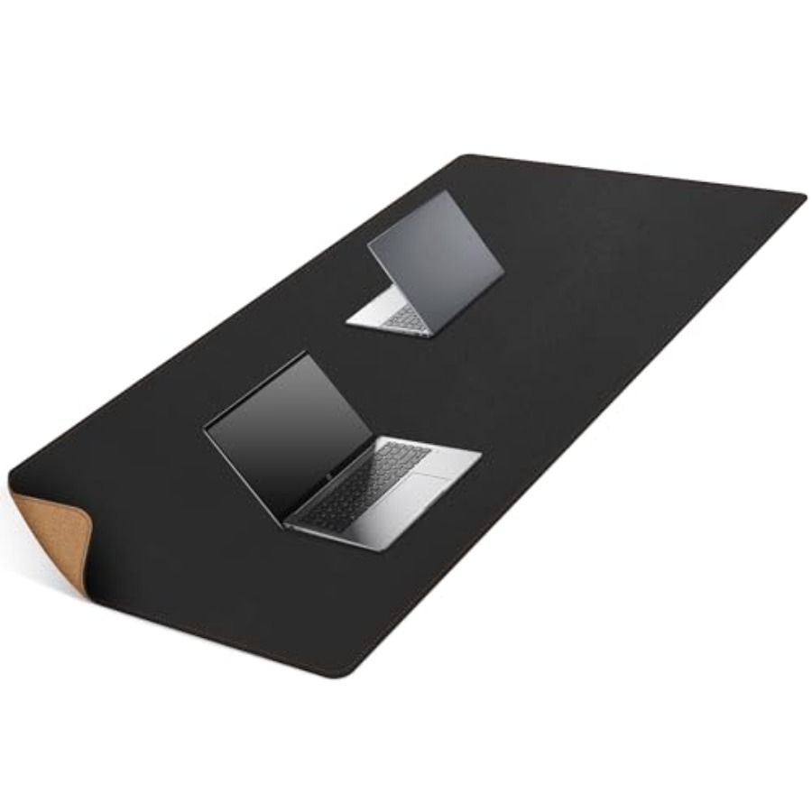 63x31.5 Leather Desk Mat XXL L - Leather Desk Pad บทวิจารณ์และราคา