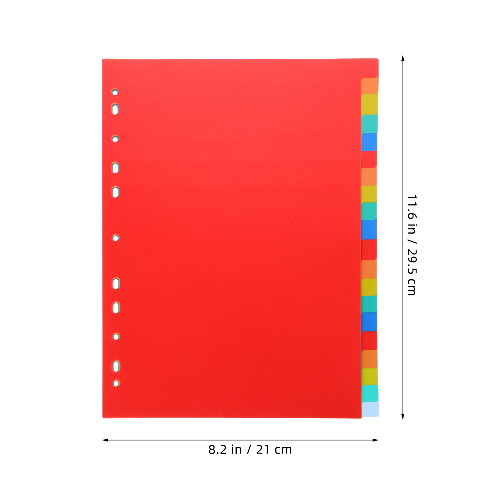 1Set Plastic Binder Dividers A - Tab Divider A4 บทวิจารณ์และราคา