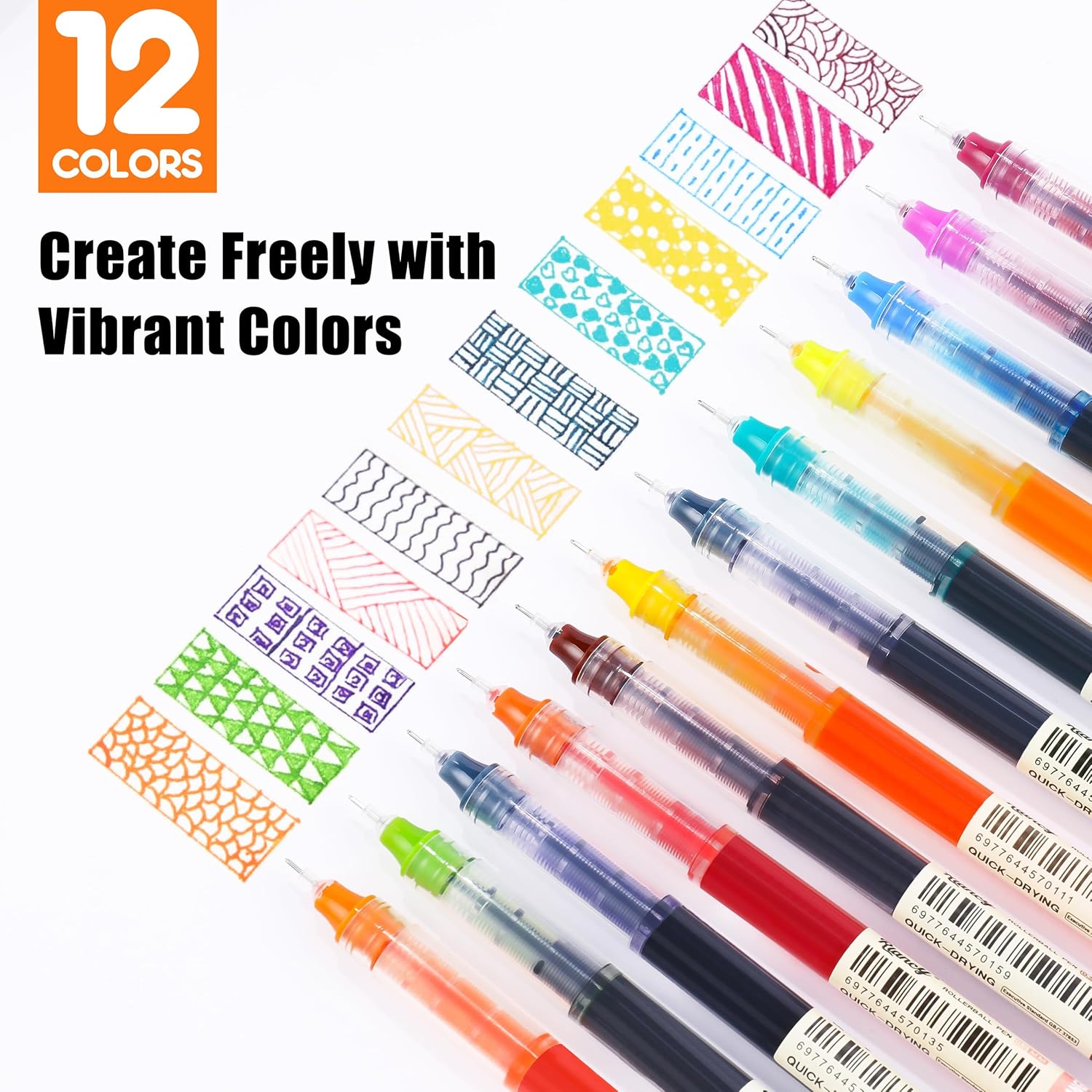 Liquid Ink Rollerball Gel Pens - Correction Pen Fine บทวิจารณ์และราคา