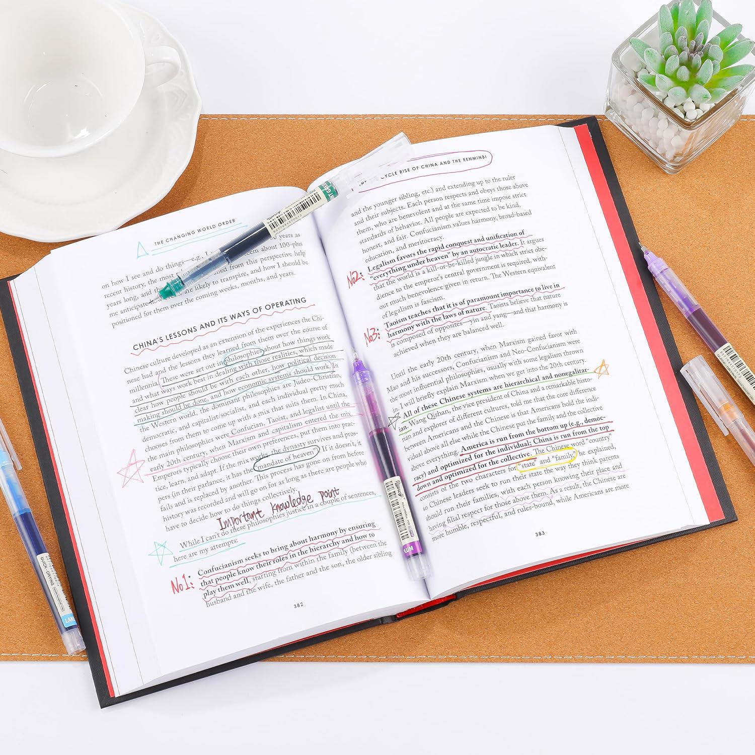 Liquid Ink Rollerball Gel Pens - Correction Pen Fine บทวิจารณ์และราคา