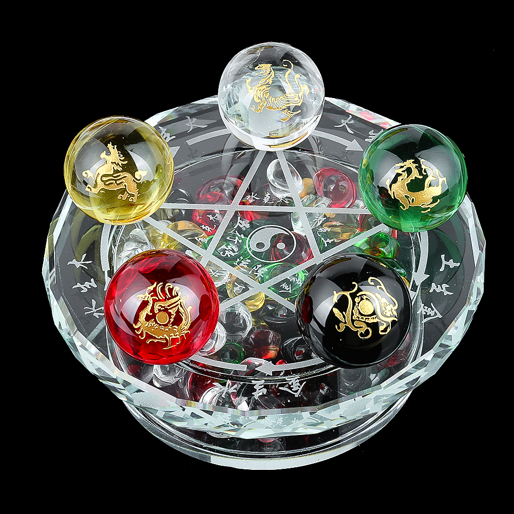 Five Elements Five Gods of Wea - Book Weight Glass บทวิจารณ์และราคา
