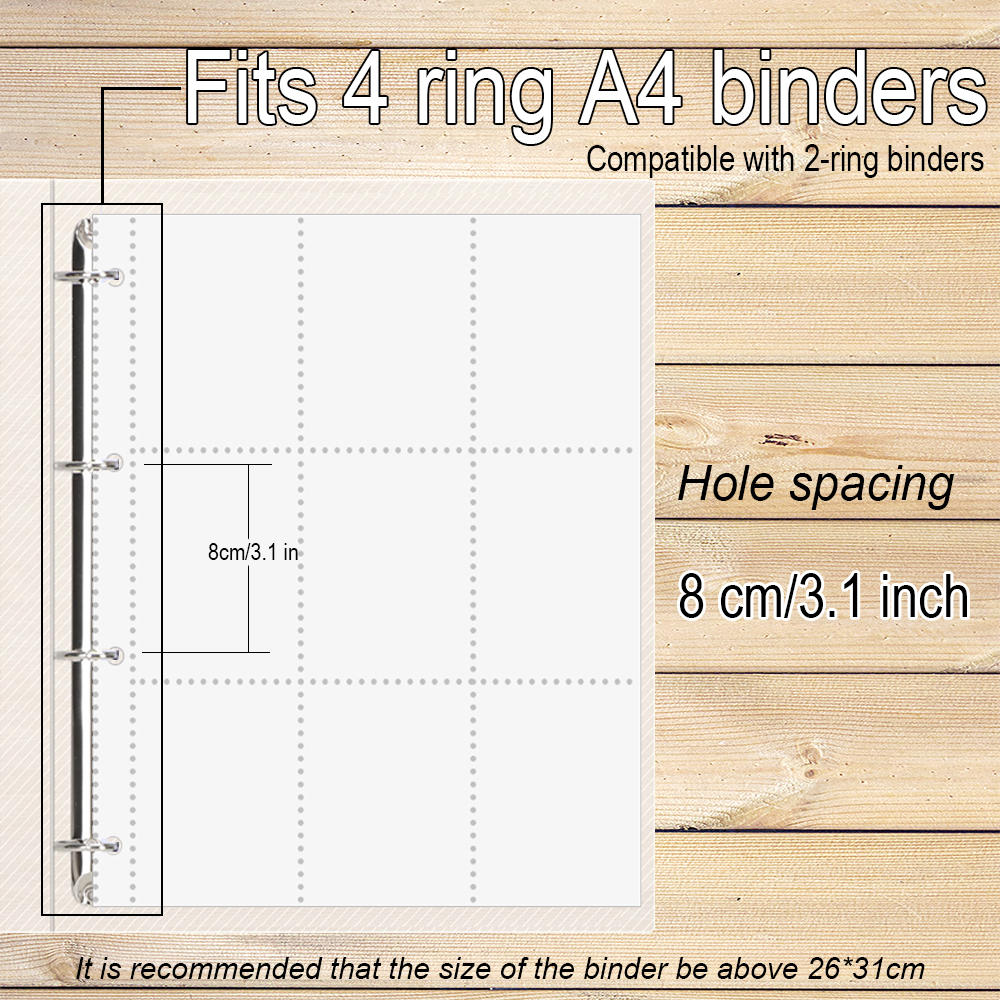 PLRBOK A4 Clear 10 Pcs Photo A - Binder A4 Lever บทวิจารณ์และราคา