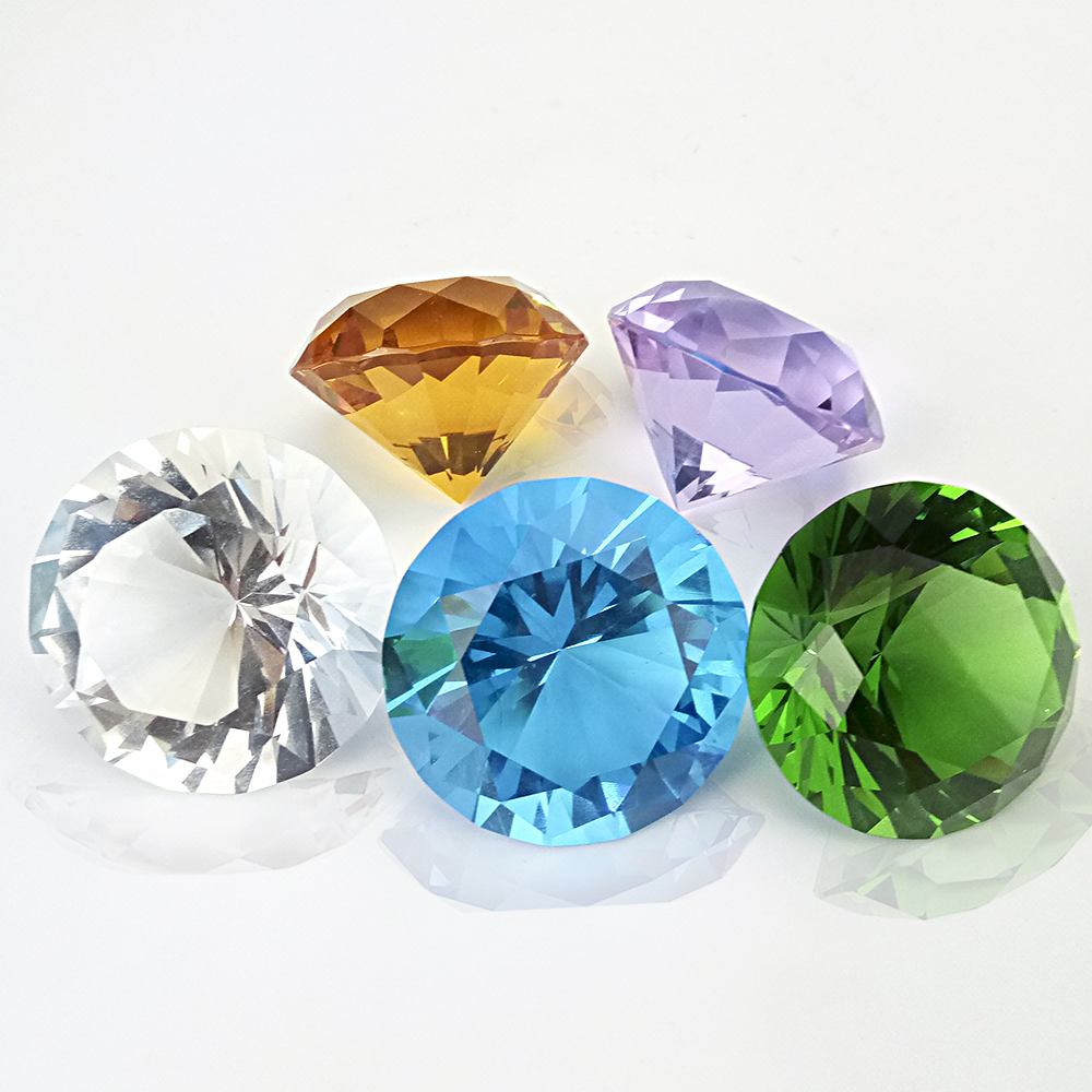 hbl Mixed Color 1pc/10ps 40mm/ - Book Weight Glass บทวิจารณ์และราคา