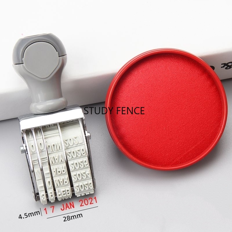 Portable English Date Stamp fo - Rubber Date Stamp บทวิจารณ์และราคา