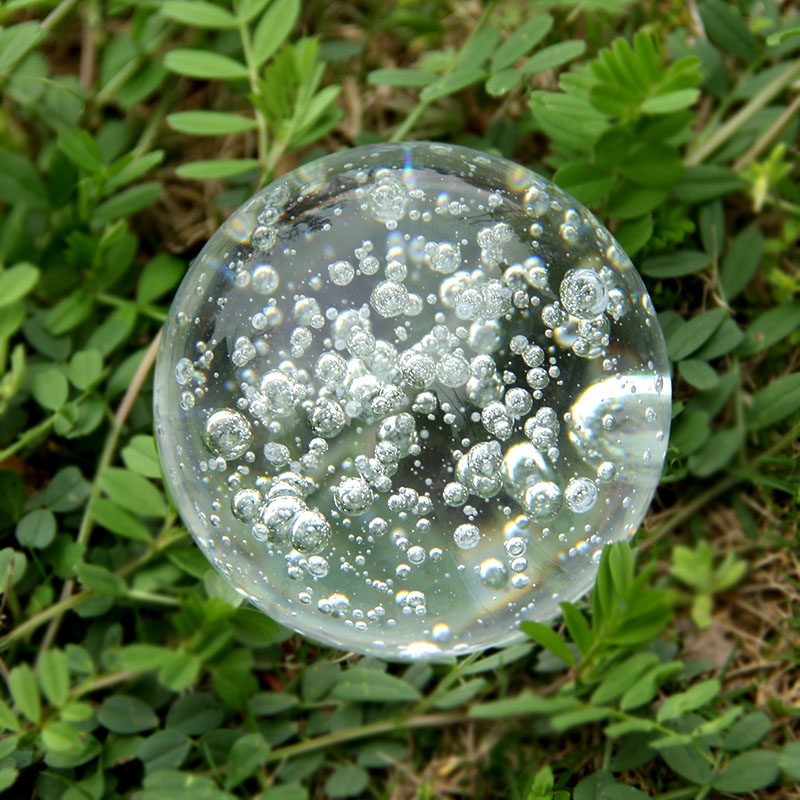 40/60/80MM Clear Bubble Crysta - Paper Weight Crystal บทวิจารณ์และราคา