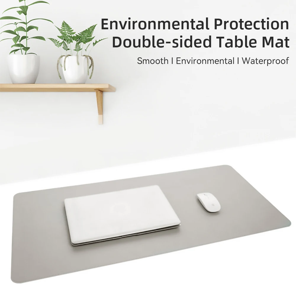 1 Pcs Large Size 600*300mm Off - Leather Desk Pad บทวิจารณ์และราคา