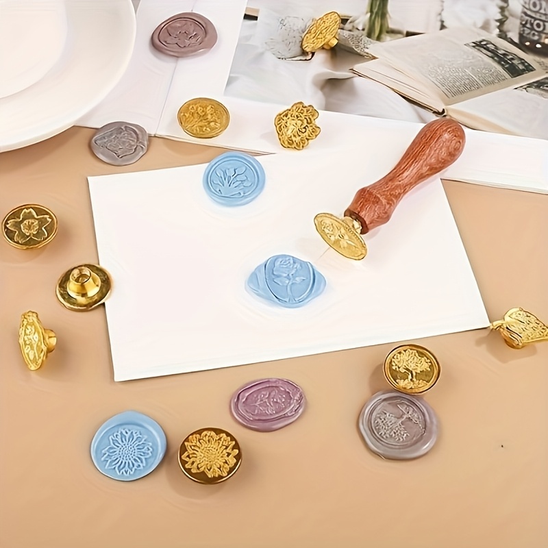 21pc wax stamp set with variou - Wax Seal Stamp Set บทวิจารณ์และราคา