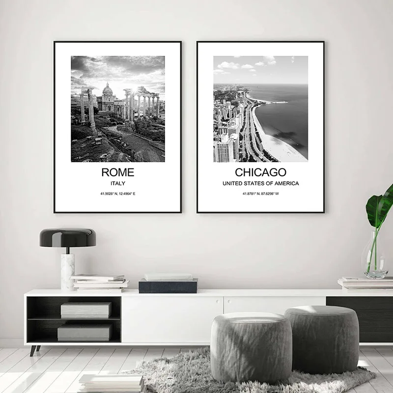 City Poster New York London Pa - Ink Blotter Paper บทวิจารณ์และราคา