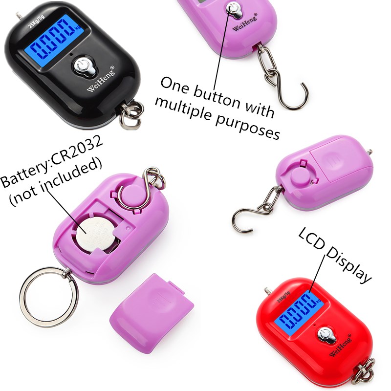 25kg/5g Mini Hook Scale Digita - Tape Dispenser Weighted บทวิจารณ์และราคา