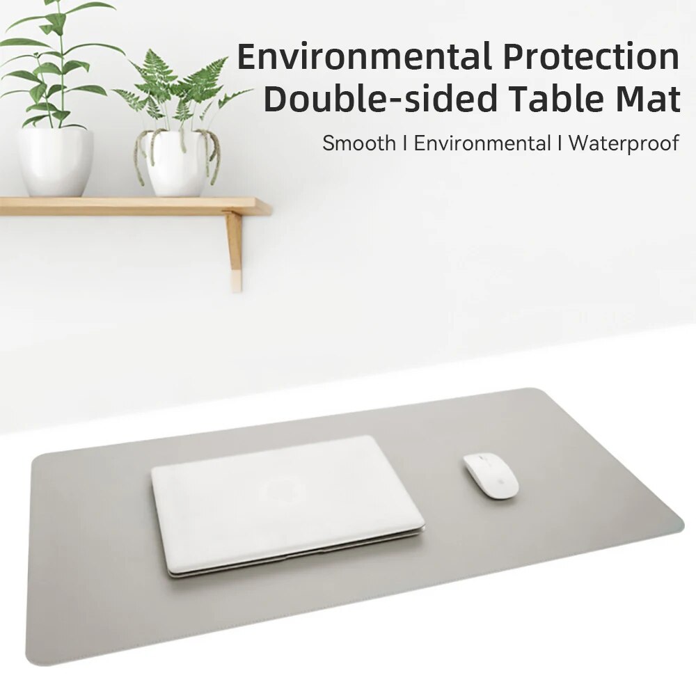 1 Pcs Large Size 60*30mm Offic - Leather Desk Pad บทวิจารณ์และราคา