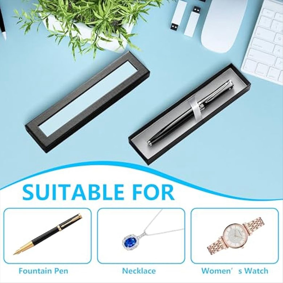 REST 10Pcs Empty Pen Gift Box  - Pen Rest Single บทวิจารณ์และราคา
