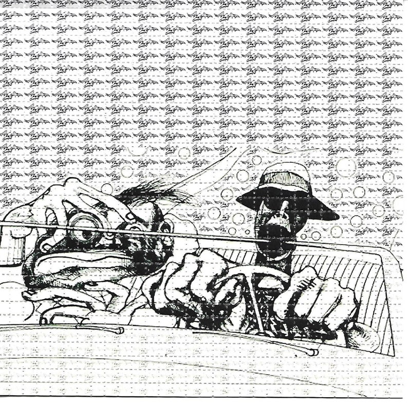 Hunter In Vegas Psychedelic LS - Ink Blotter Paper บทวิจารณ์และราคา