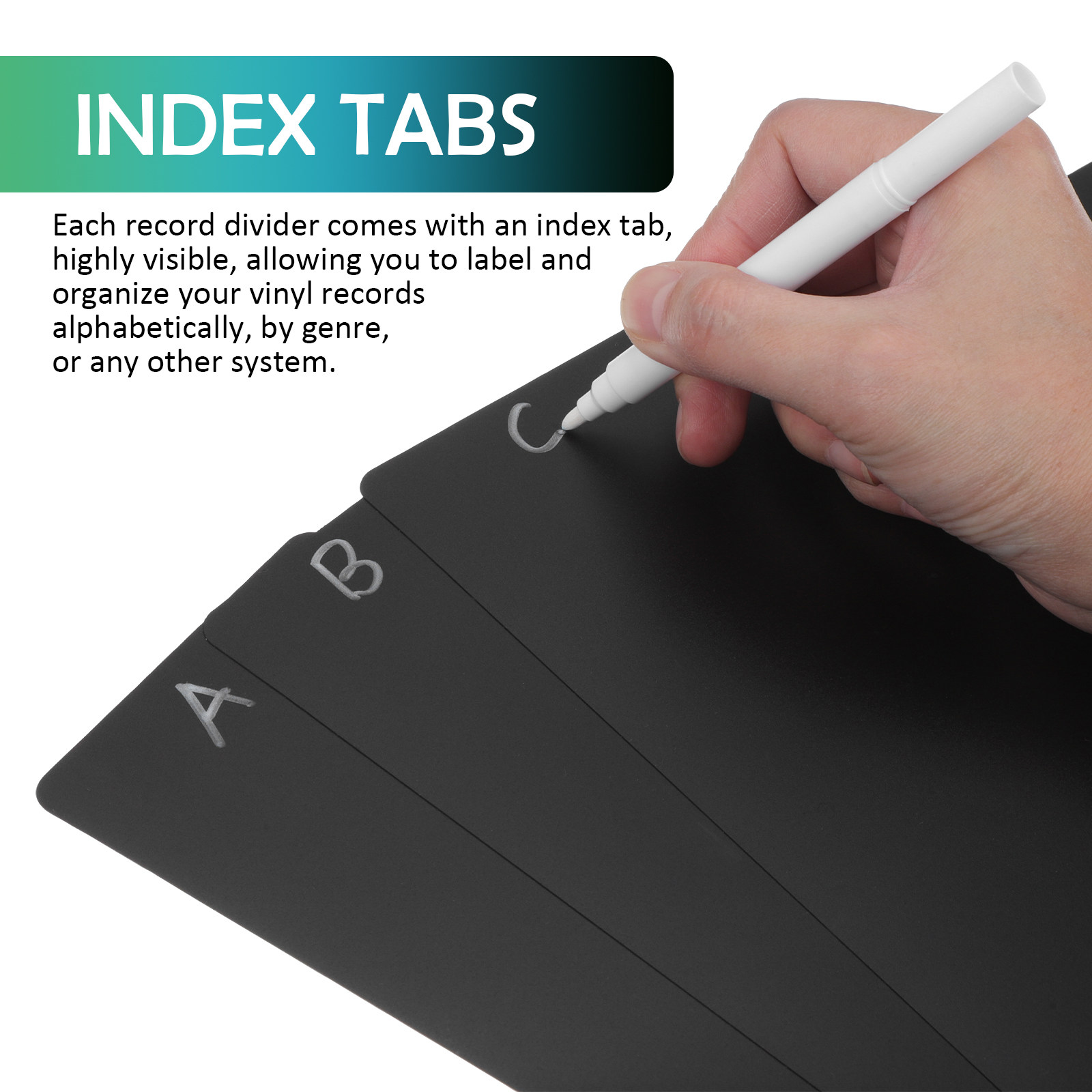 20Pcs Index Card Dividers Alph - Card Index Box บทวิจารณ์และราคา