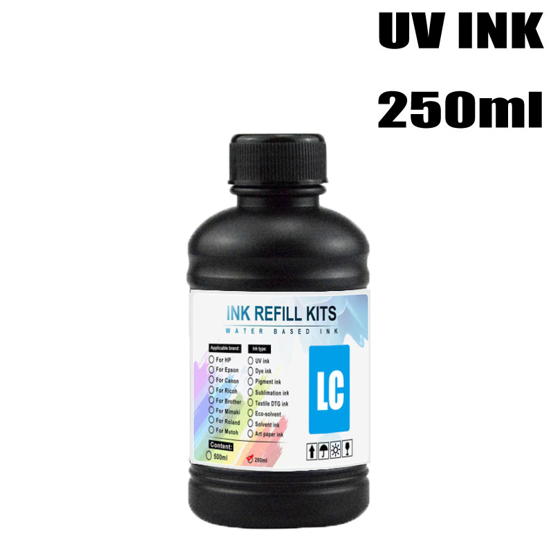 250ml/Bottle LED UV Ink For DX - Fountain Pen Bottled Ink บทวิจารณ์และราคา