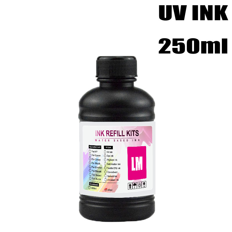 250ml/Bottle LED UV Ink For DX - Fountain Pen Bottled Ink บทวิจารณ์และราคา