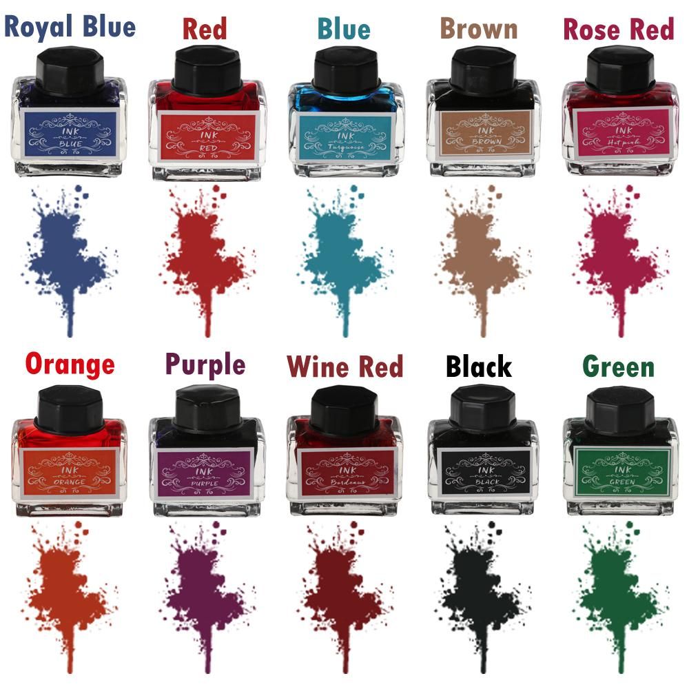 Carbon-free Ink For Fountain P - Fountain Pen Bottled Ink บทวิจารณ์และราคา