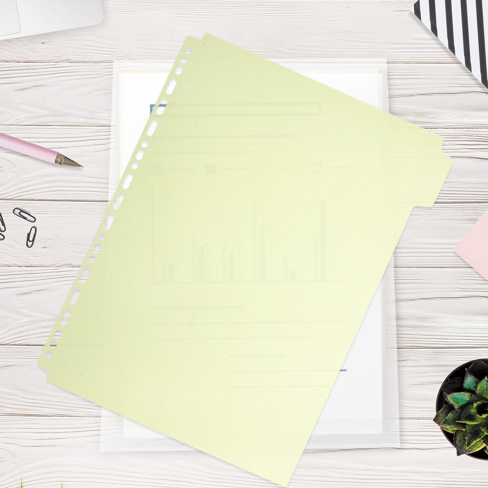 6Pcs Tabbed Binder Divider She - Tab Divider A4 บทวิจารณ์และราคา