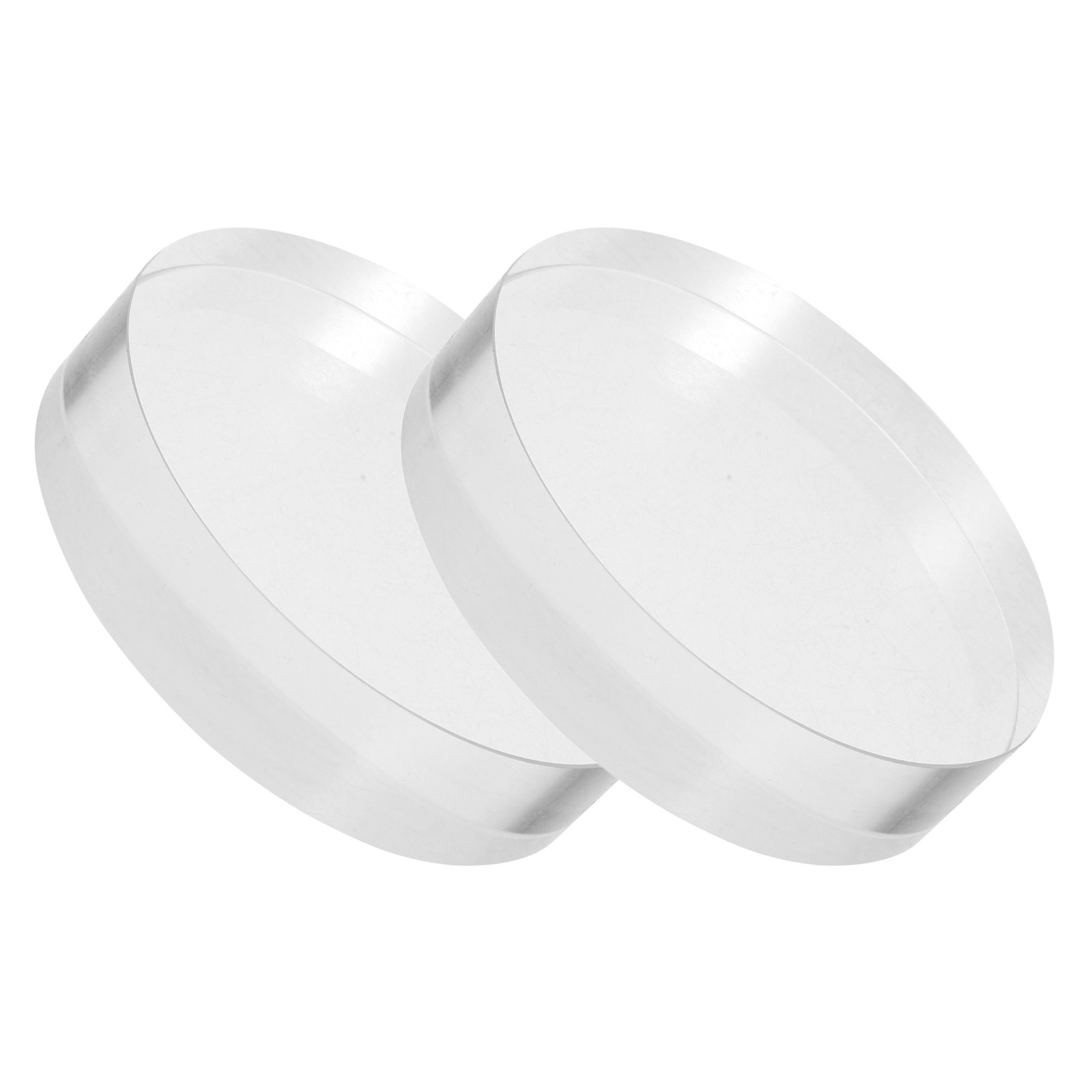 2Pcs Round Crystal Decorative  - Book Weight Glass บทวิจารณ์และราคา