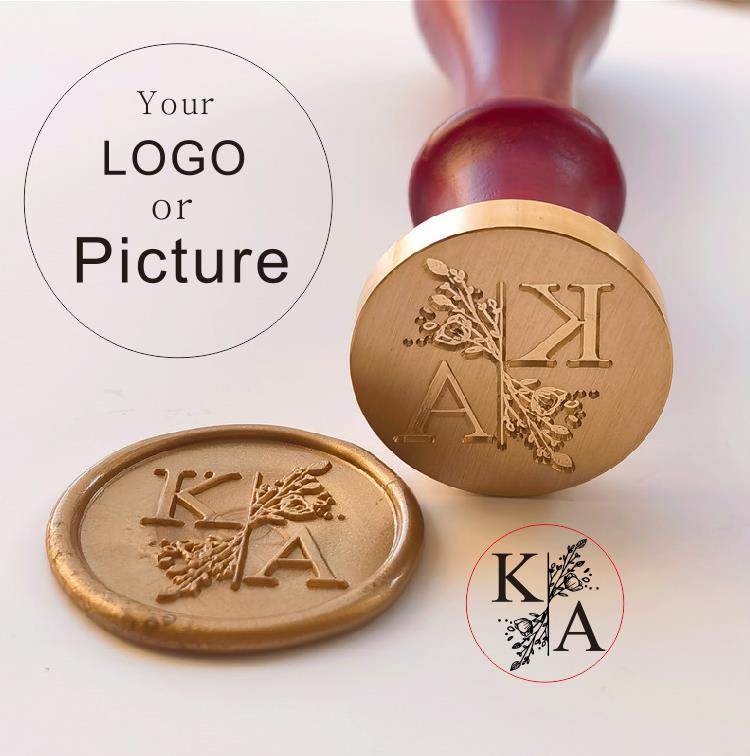 Custom Seal Wax Seal Stamp Cus - Wax Seal Stamp Set บทวิจารณ์และราคา