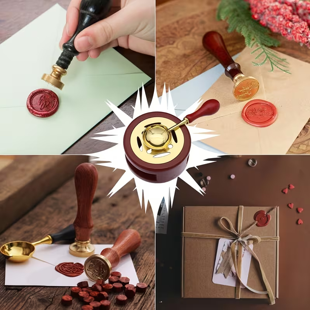 Personalized Wax Seal Stamp Ki - Wax Seal Stamp Set บทวิจารณ์และราคา