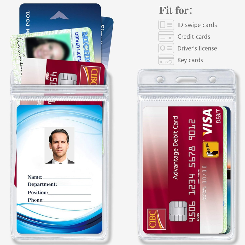 ID card holder with metal badg - Index Card Holder บทวิจารณ์และราคา