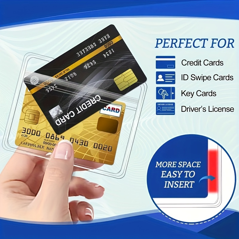 10 sets Transparent PVC ID Car - Index Card Holder บทวิจารณ์และราคา