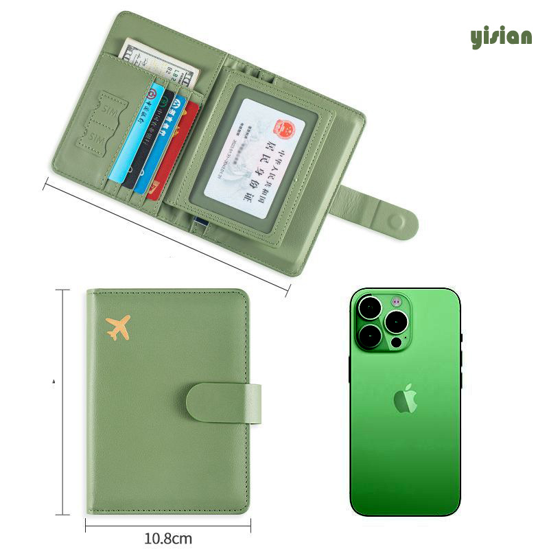 RFID Passport Cover Case Passp - Index Card Holder บทวิจารณ์และราคา