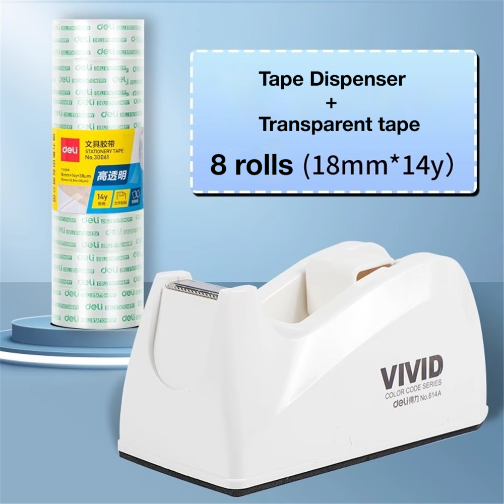 1-Pack Desktop Tape Dispenser  - Tape Dispenser Weighted บทวิจารณ์และราคา