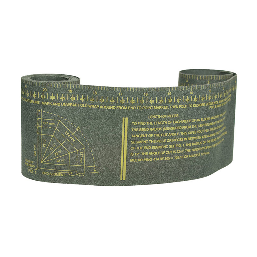 Pipe Measuring Tool Wrap Aroun - Tape Dispenser Weighted บทวิจารณ์และราคา