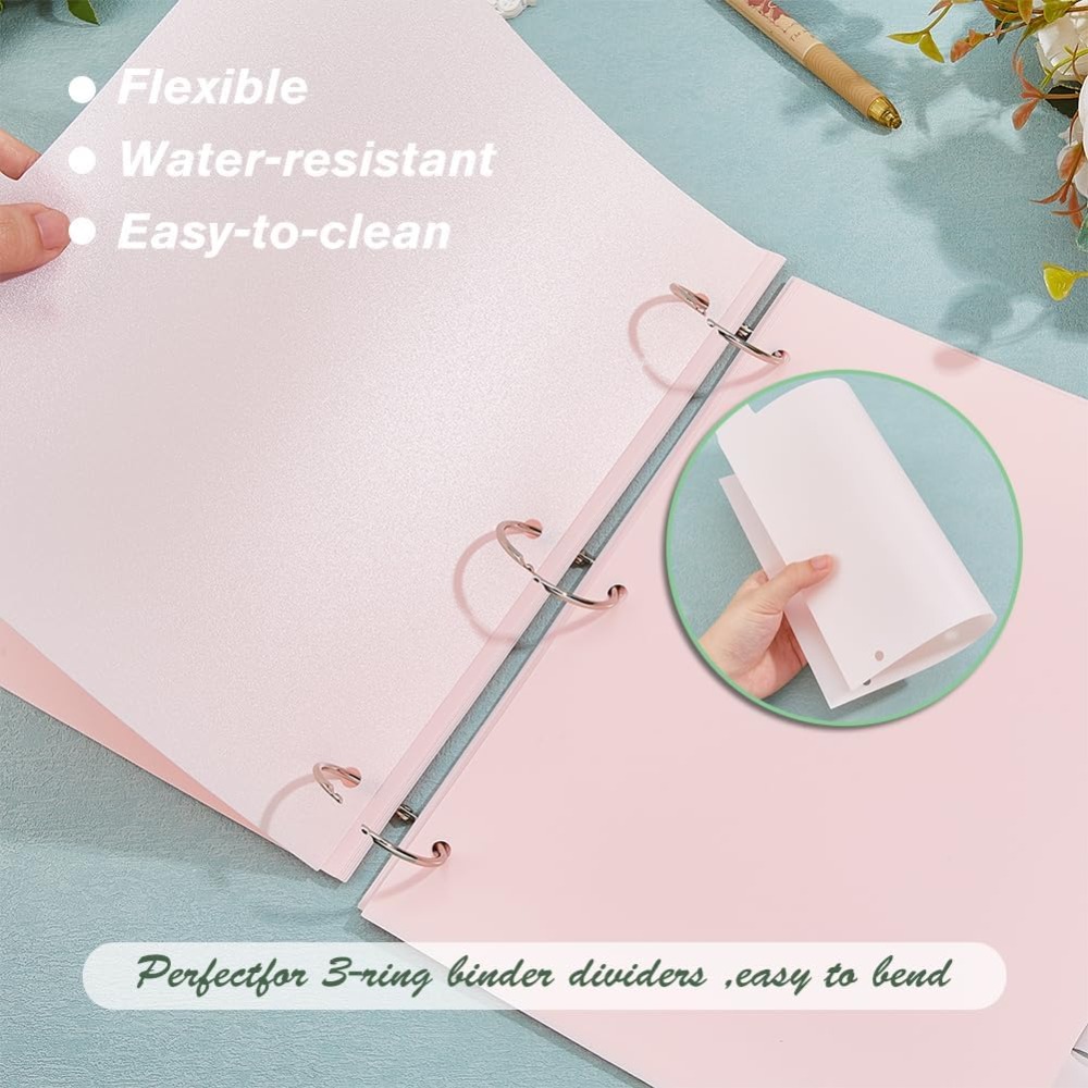 16 Sheets 3 Ring A4 Pink Binde - Tab Divider A4 บทวิจารณ์และราคา