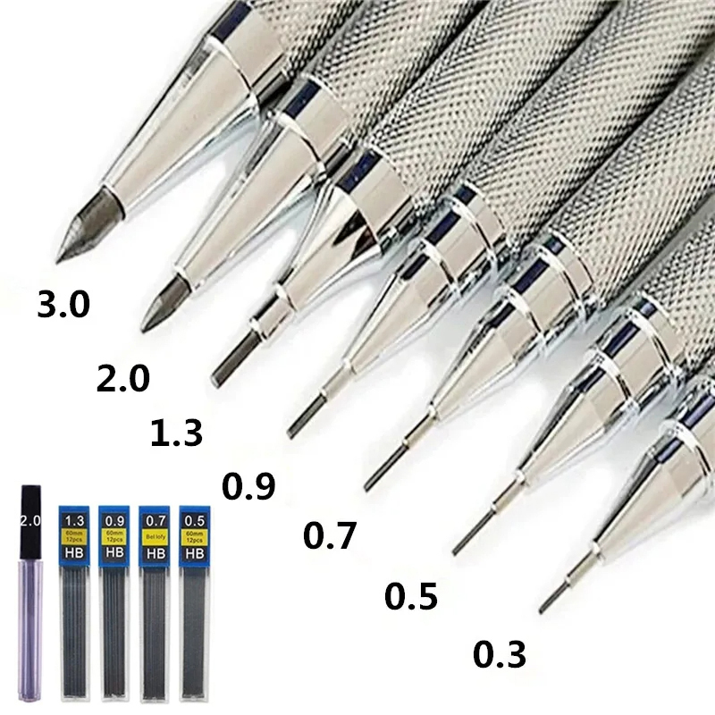 Metal Mechanical Pencil 0.3 0. - Mechanical Pencil 0.3 บทวิจารณ์และราคา