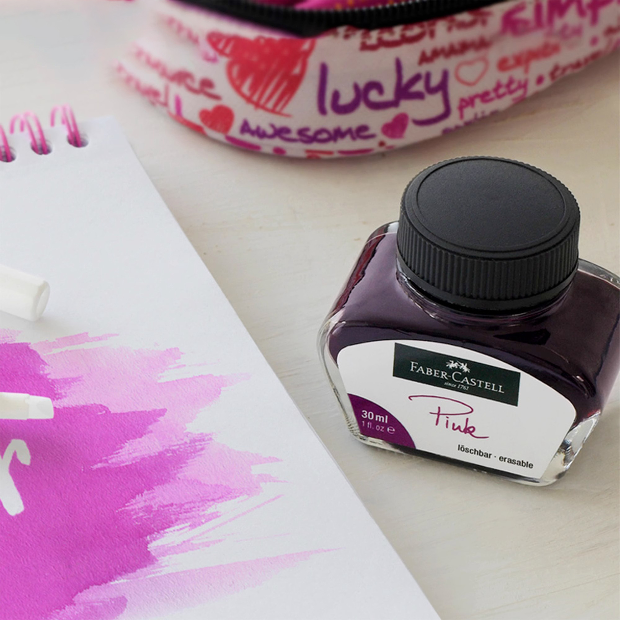 Faber-Castell 30/62.5ML Ink Re - Fountain Pen Bottled Ink บทวิจารณ์และราคา