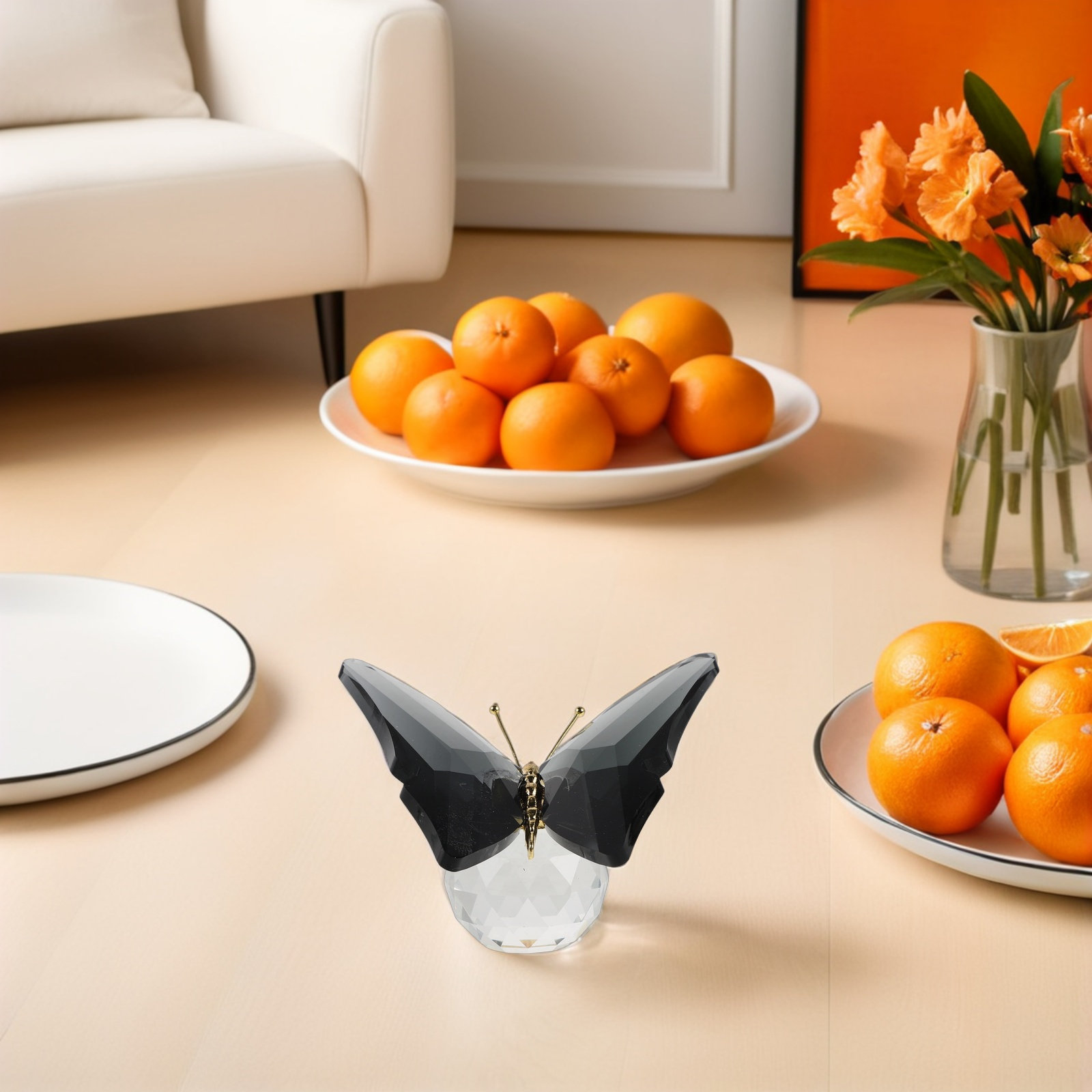 Butterfly Paperweight Crystal  - Paper Weight Crystal บทวิจารณ์และราคา