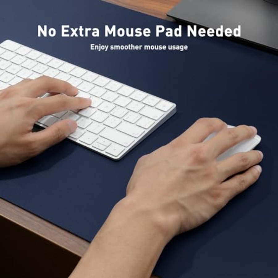 Leather Desk Pad Protector Mou - Leather Desk Pad บทวิจารณ์และราคา