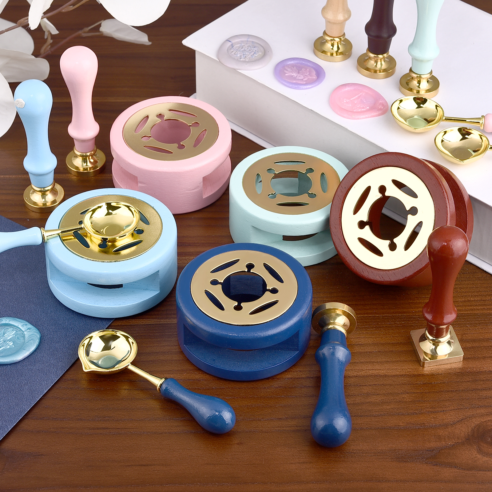 2/3Pcs Set Retro Sealing Wax F - Wax Seal Stamp Set บทวิจารณ์และราคา