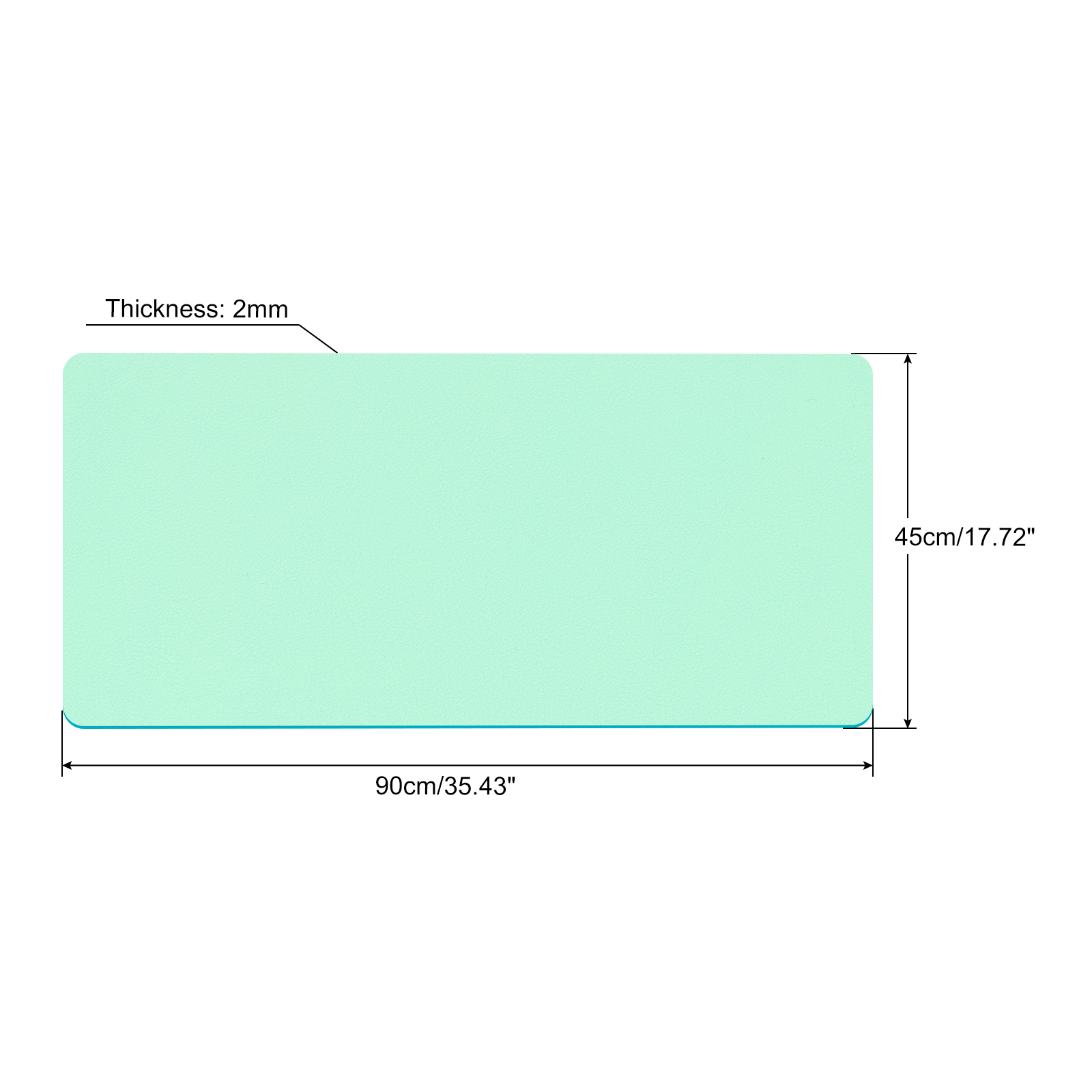 Office Desk Mat Protector PU L - Leather Desk Pad บทวิจารณ์และราคา